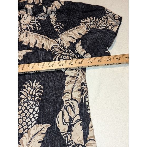 Baytic Bay Large Mens Button Down Palm Leaf, Crawfish and Pineapple Cruise Wear - Picture 3 of 6